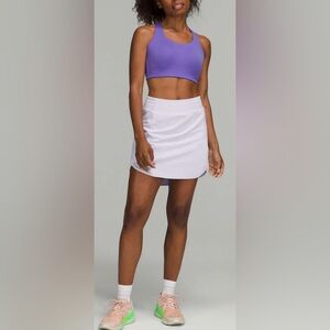 Lululemon Hotty Hot High-Rise Skirt, Long, Pastel Blue, sz 14